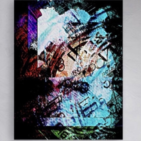Rolex Daytona Watch abstract art painting wall - Picture 2 of 2
